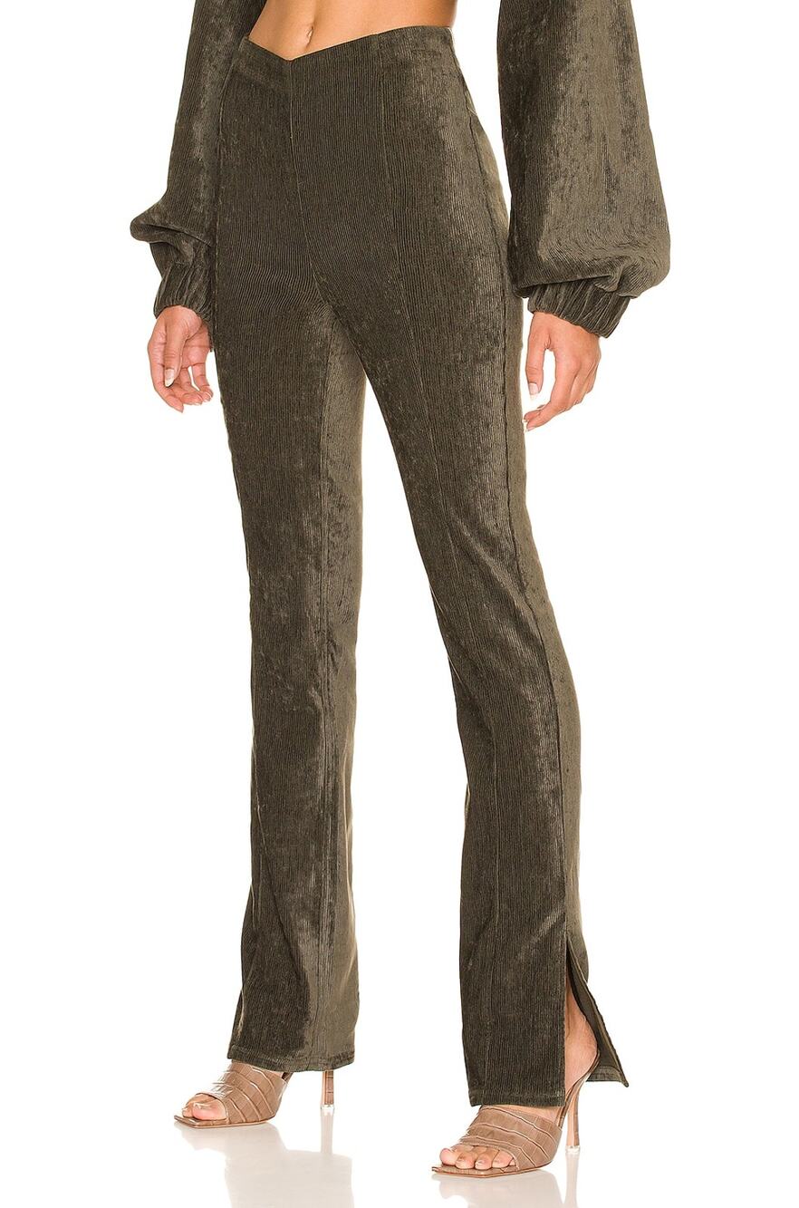Tularosa Corduroy Green Valerie Pants Size XXS